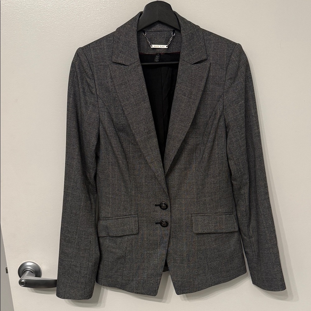 White House Black Market Charcoal Blazer